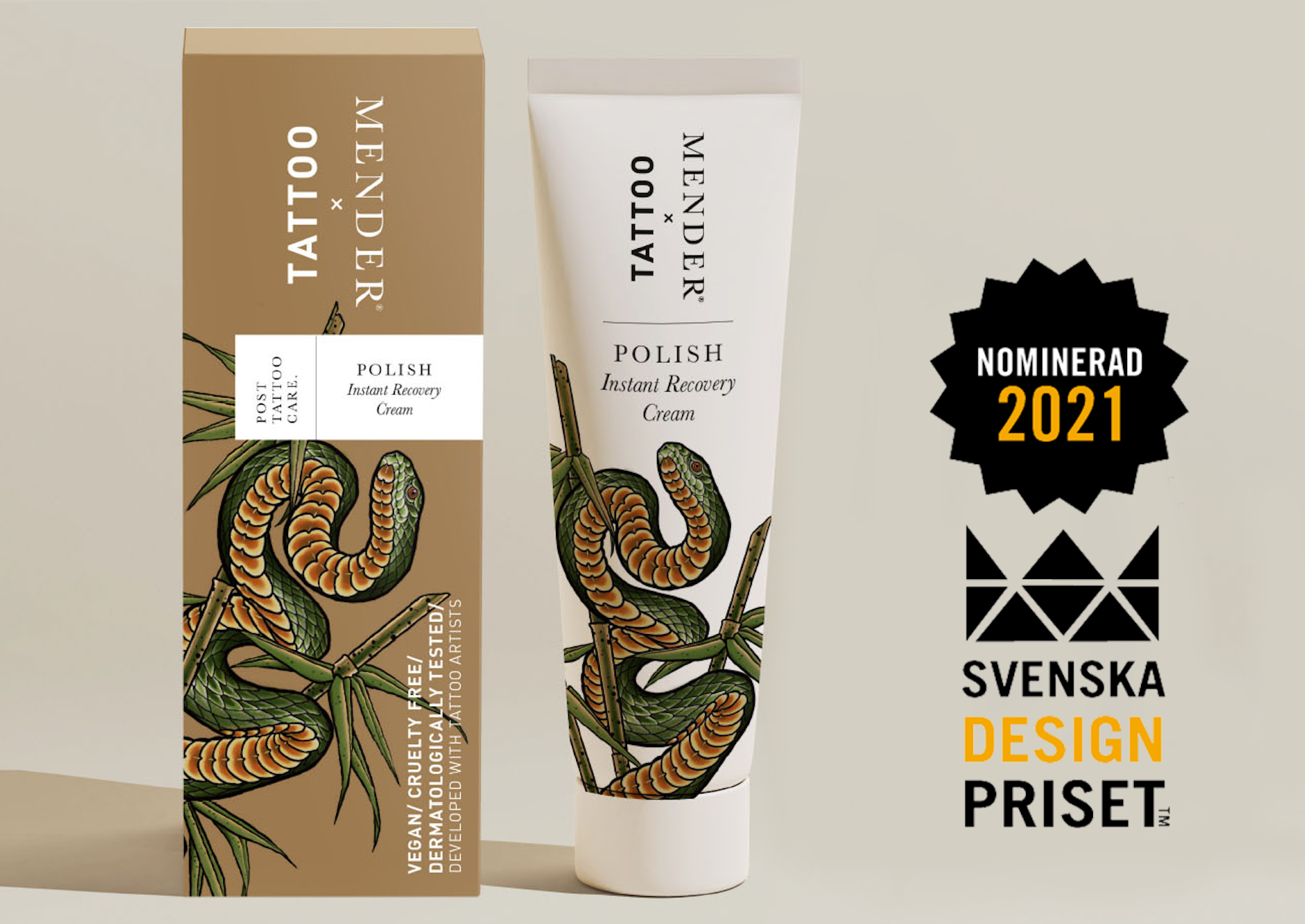 Nominerad till Svenska Designpriset 2021